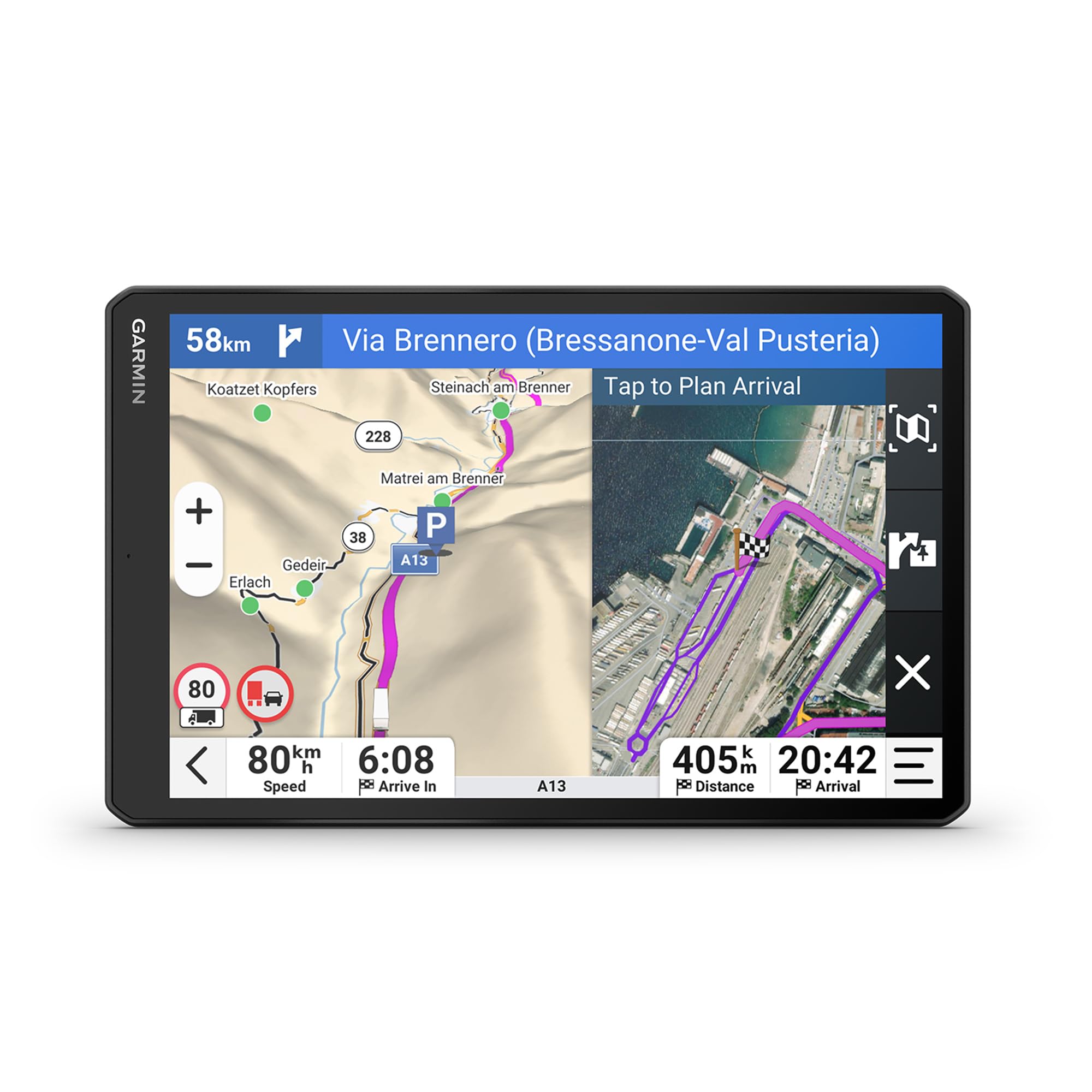 dēzl LGV720 7" Truck Sat Nav