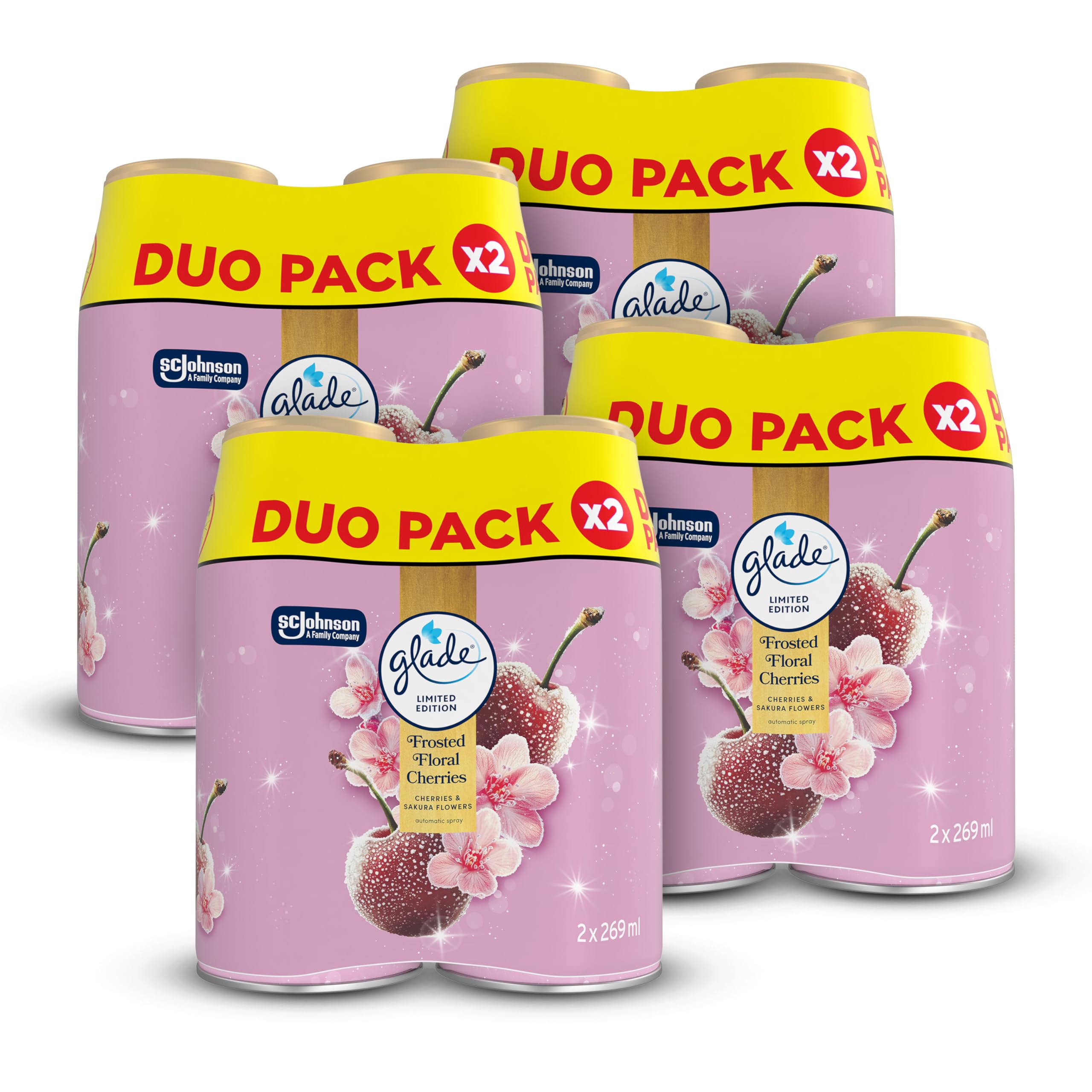 Automatic Air Freshener Refills, Room Spray & Odour Eliminator for Home, Long-la