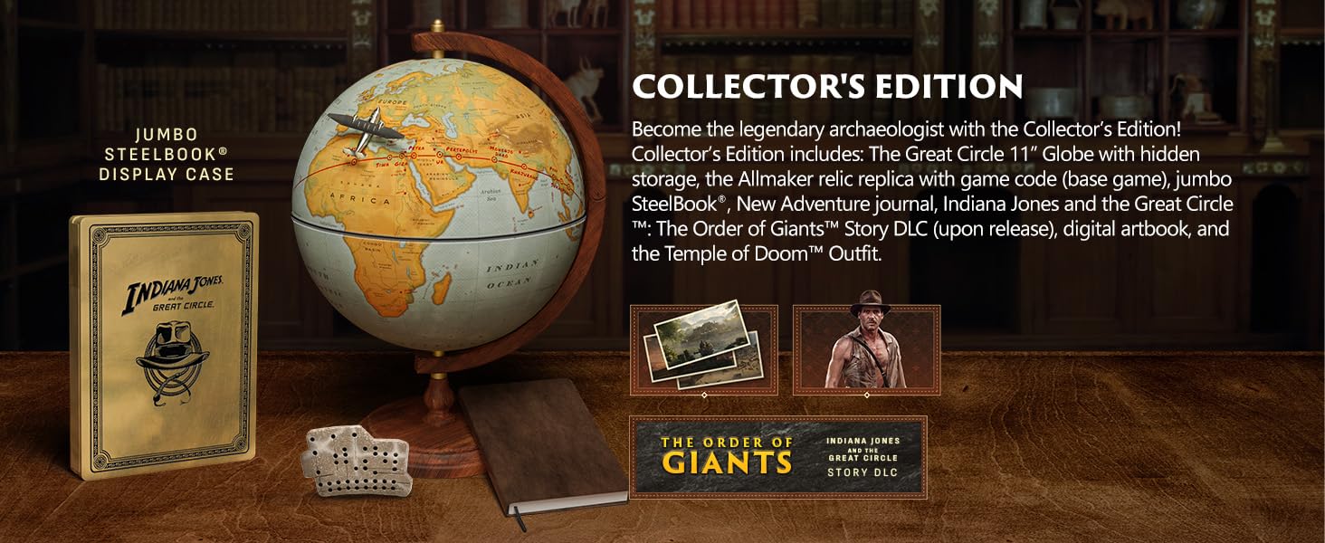 Jones and the Great Circle: Collector's Edition – Xbox Series X|S and Windows PC