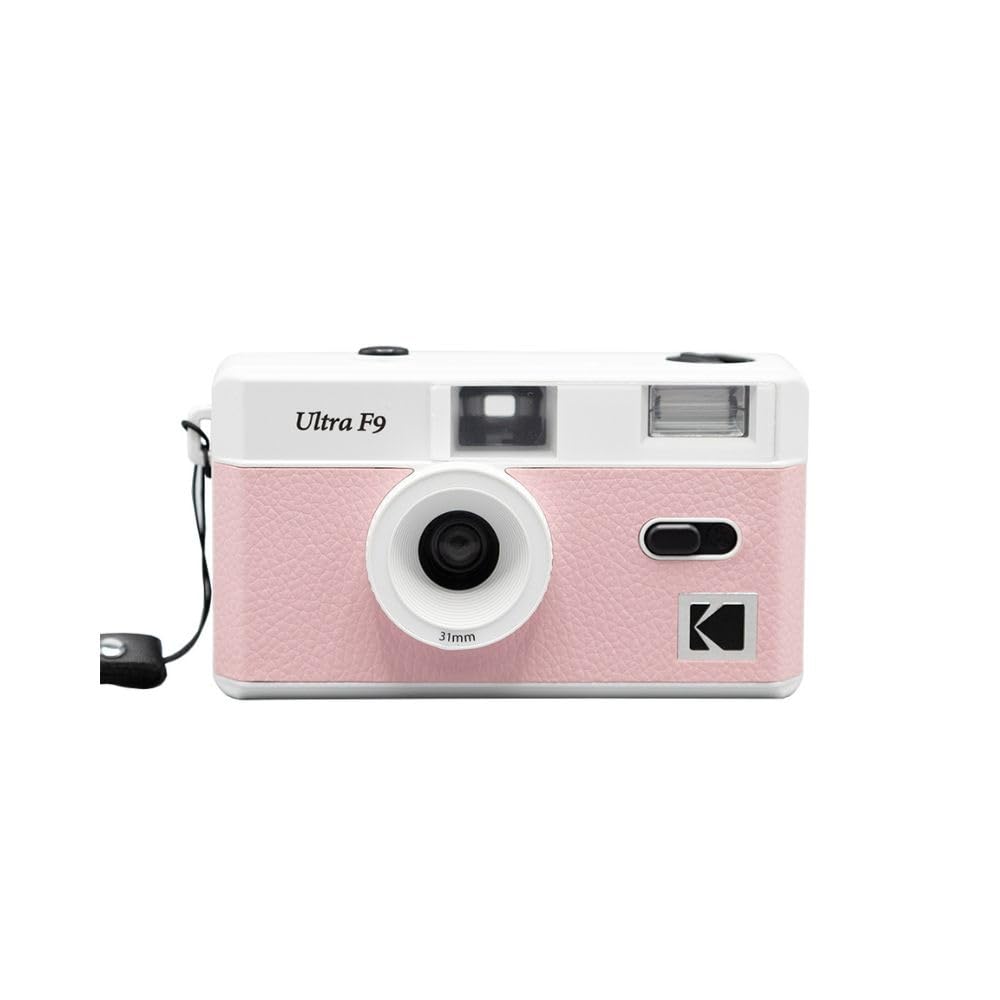 Ultra F9 - Reusable 35mm Film Camera, 31mm F/9 Fixed Lens, Built-in Flash, Easy 