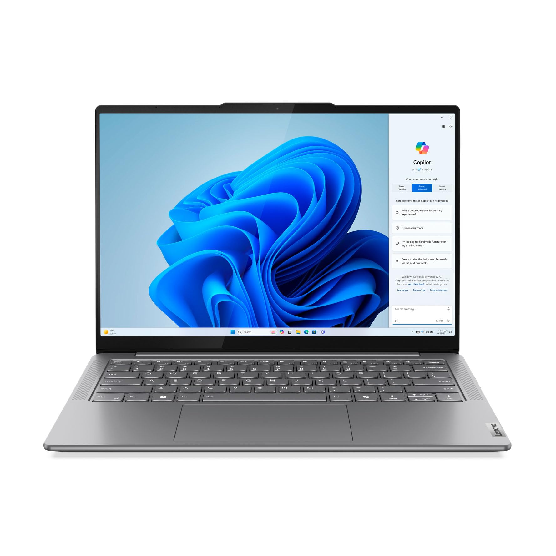 Yoga Slim 7 14 Inch Laptop (Full HD OLED 16:10 Display | Intel Core Ultra 5 | 16