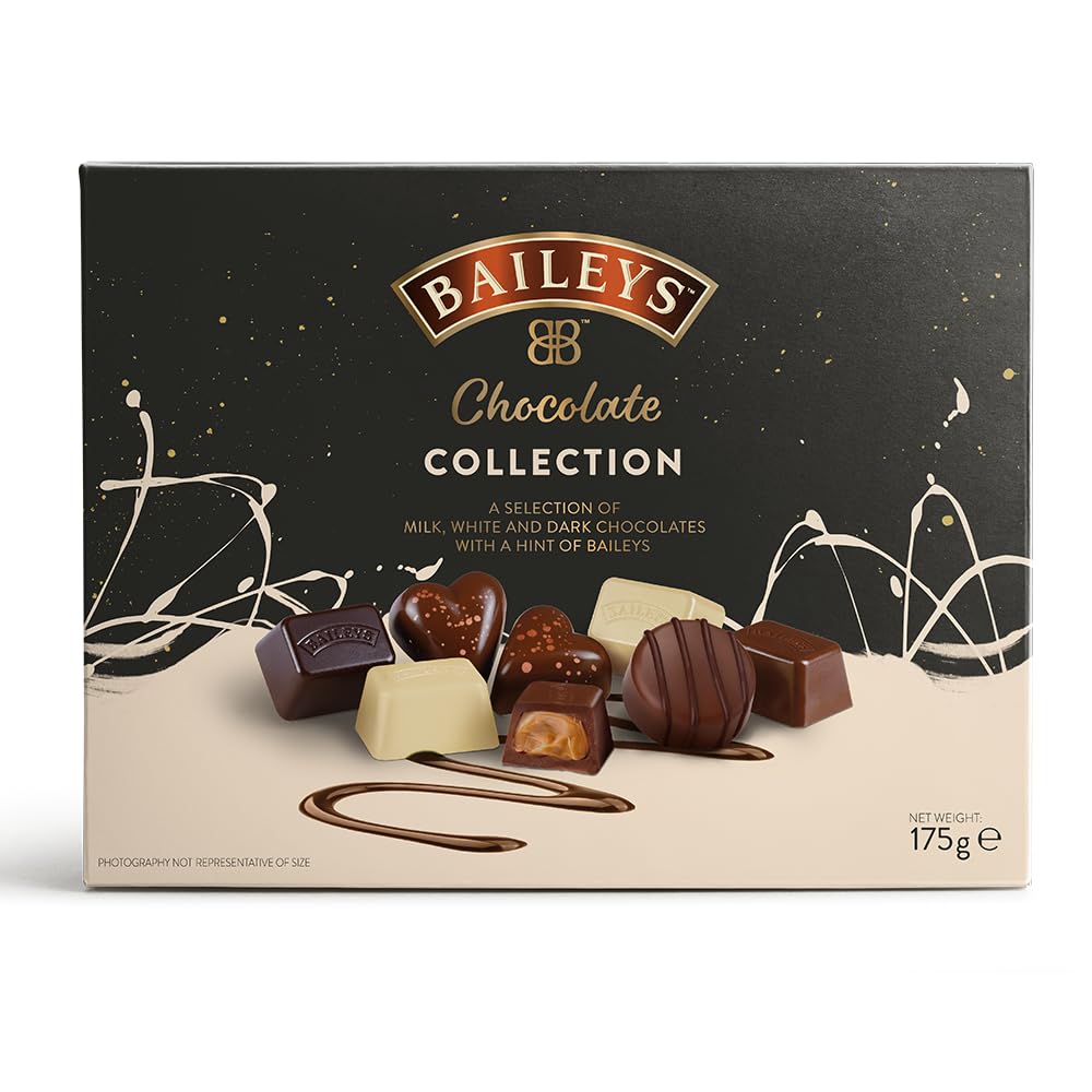 Chocolate Box Collection 175g | Milk, White and Dark Chocolates with an Irish Cr