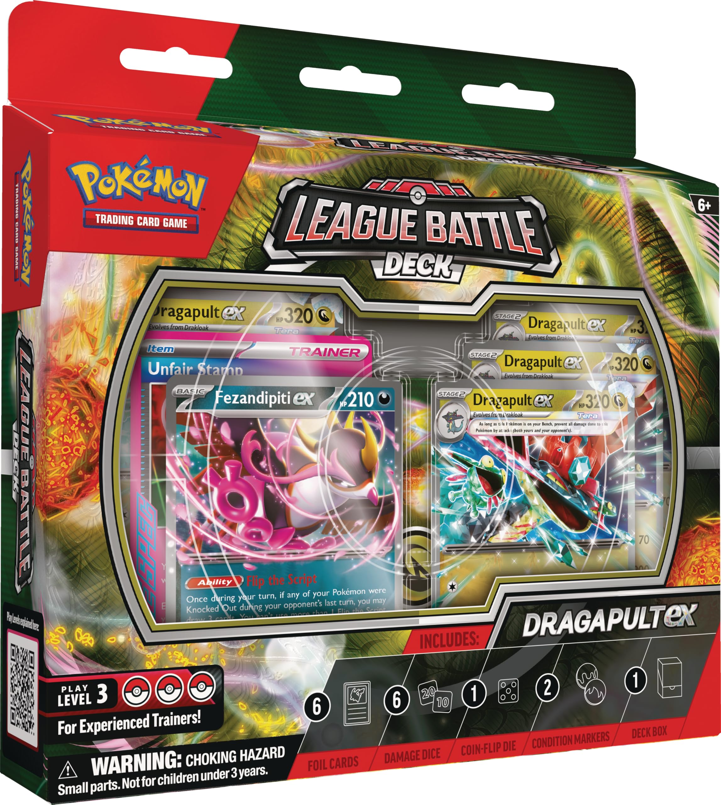 TCG: Dragapult ex League Battle Deck (1 Ready-to-Play 60-Card Deck Including Dra