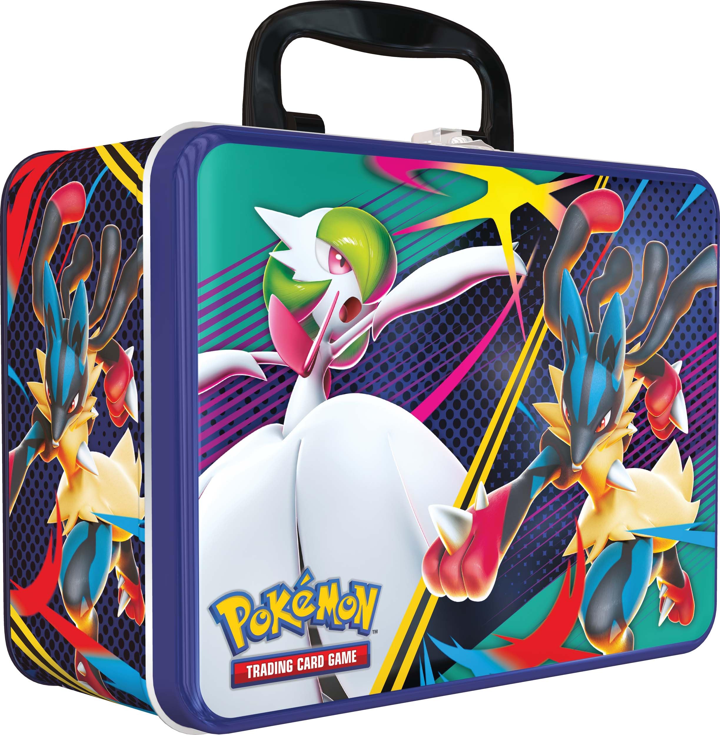 TCG: Collector Chest – Mega Gardevoir & Mega Lucario (3 Foil Cards, 6 Booster Pa