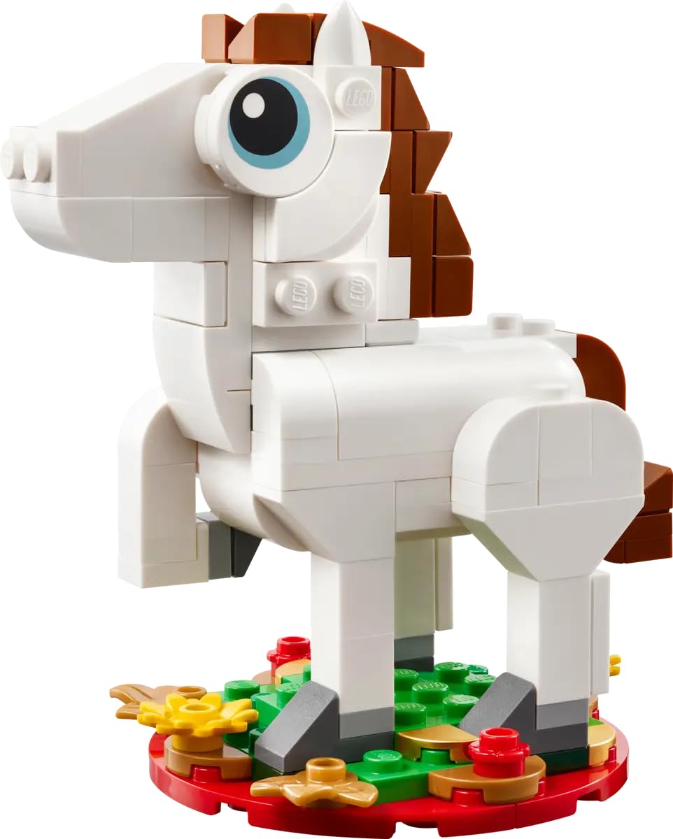 Year of the Horse Building Set 40779, 133 Pieces, Ages 8+