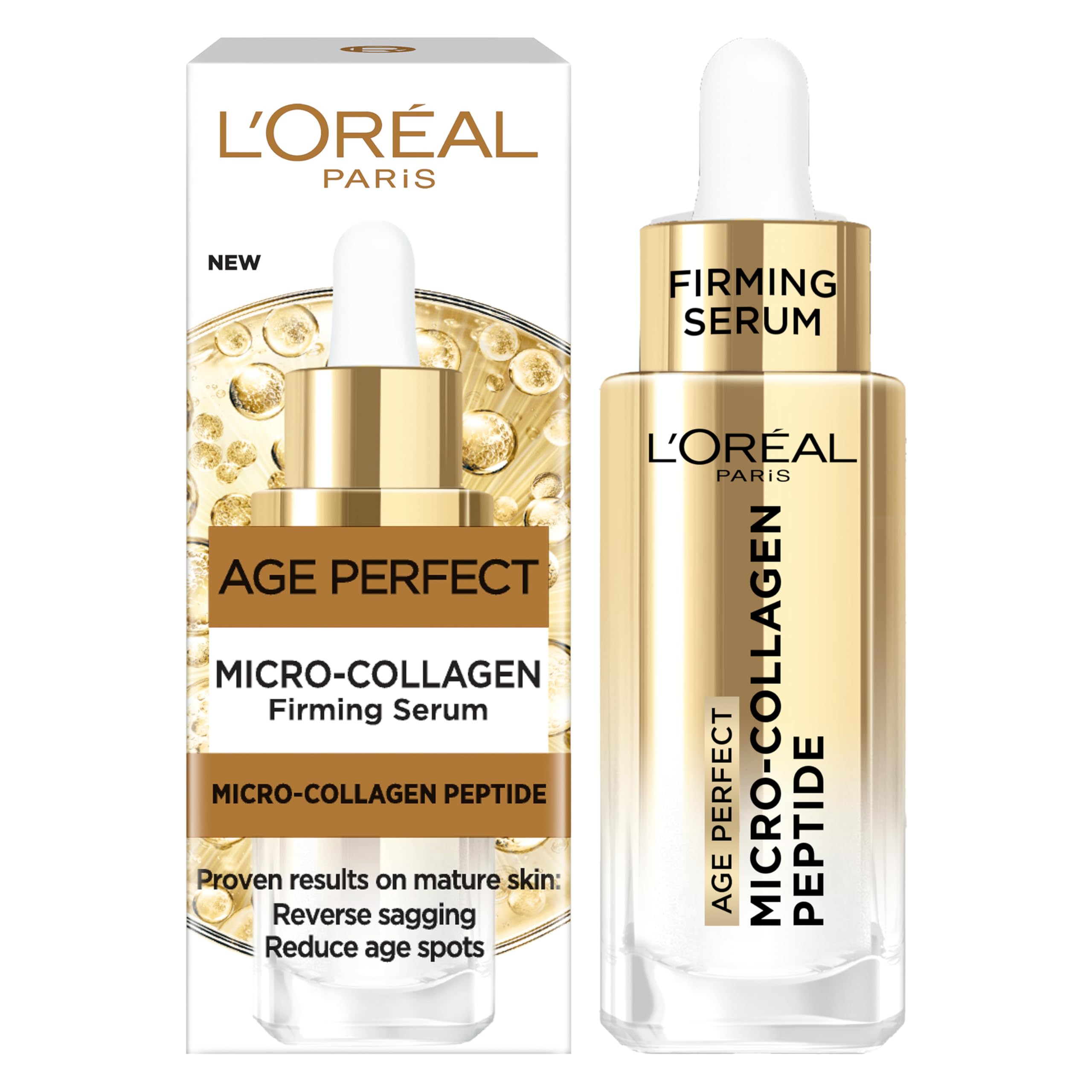 Paris Micro-Collagen Firming Face Serum, Age Perfect, 30ml